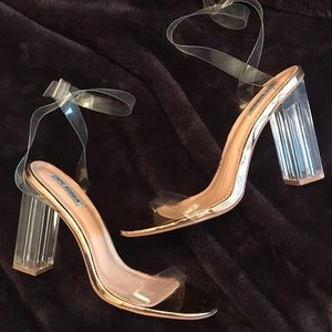 Clear Heels